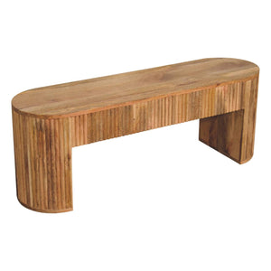 Solid Wood Soba Straight Media Unit