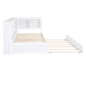 Daybed With Trundle, Storage Cabinets, USB Ports