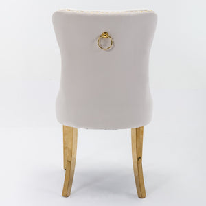 Nikki - Modern, High-End Tufted Dining Chair (Set of 2)