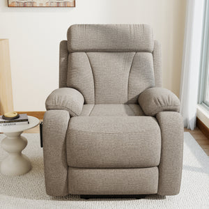 Power Lift Recliner for Elderly - Adjustable Velvet Chair