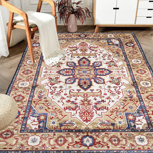 Vintage Bohemia Large Persian Non-slip Washable Area Rug