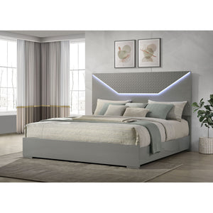 Pierce - Panel Bed LED Headboard
