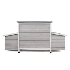 Large Chicken Coop Outdoor Hen House & Dual Nesting Boxes