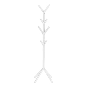 Coat Rack, Hall Tree, Free Standing, 8 Hooks, Entryway, Contemporary & Modern