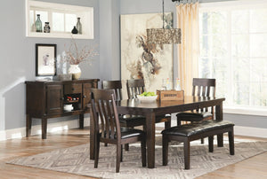 Haddigan - Dining UPH Side Chair (Set of 2) - Dark Brown - Best Buy Furniture