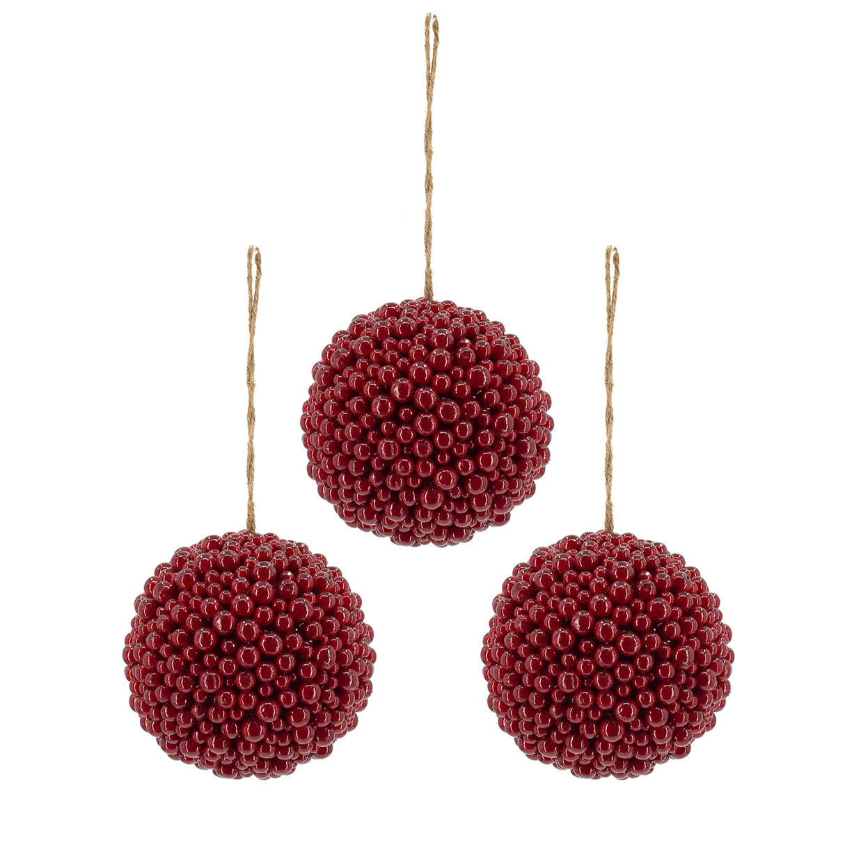 6.5" Traditional Red Berry Ball