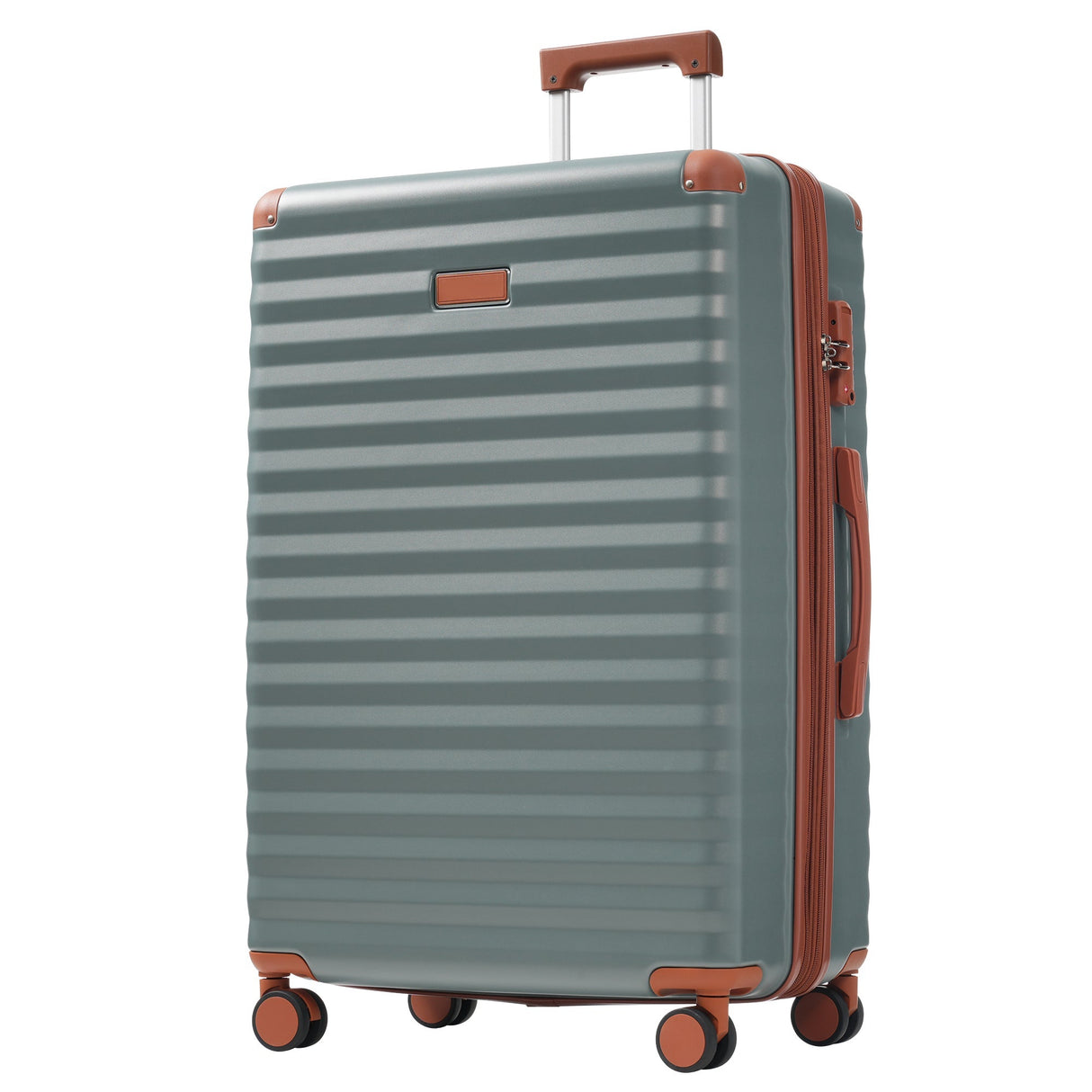 Deluxe 5-Piece Hard-Side Luggage Set with USB and TSA Security