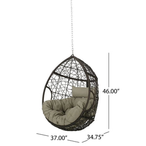 Teardrop - Hanging Chair With 8Ft Chain - Best Buy Furniture