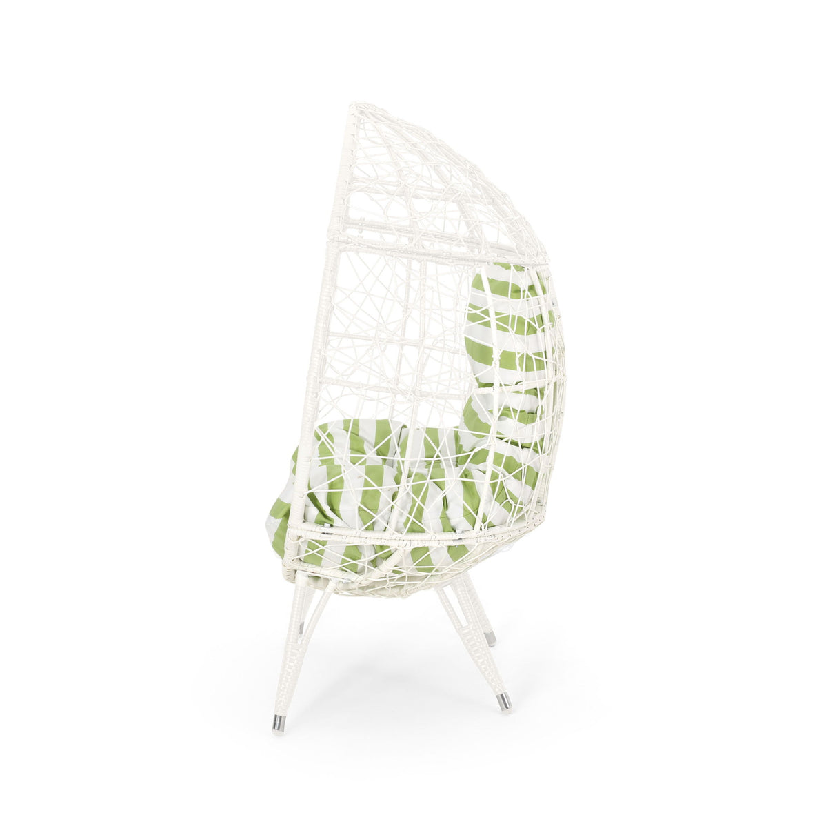 Cosmos - Round Hammered Iron Teardrop Chair