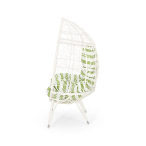 Cosmos - Round Hammered Iron Teardrop Chair