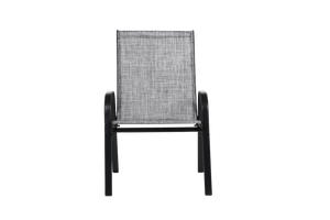 8 Piece Patio Chairs with Breathable Textilene Fabric