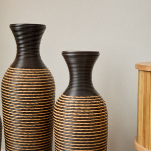 Classic And Neat Floor Vase, High Independent Flower Stand (Set of 3)