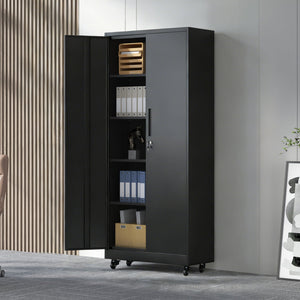 Heavy Duty Rolling Cabinet With Lock