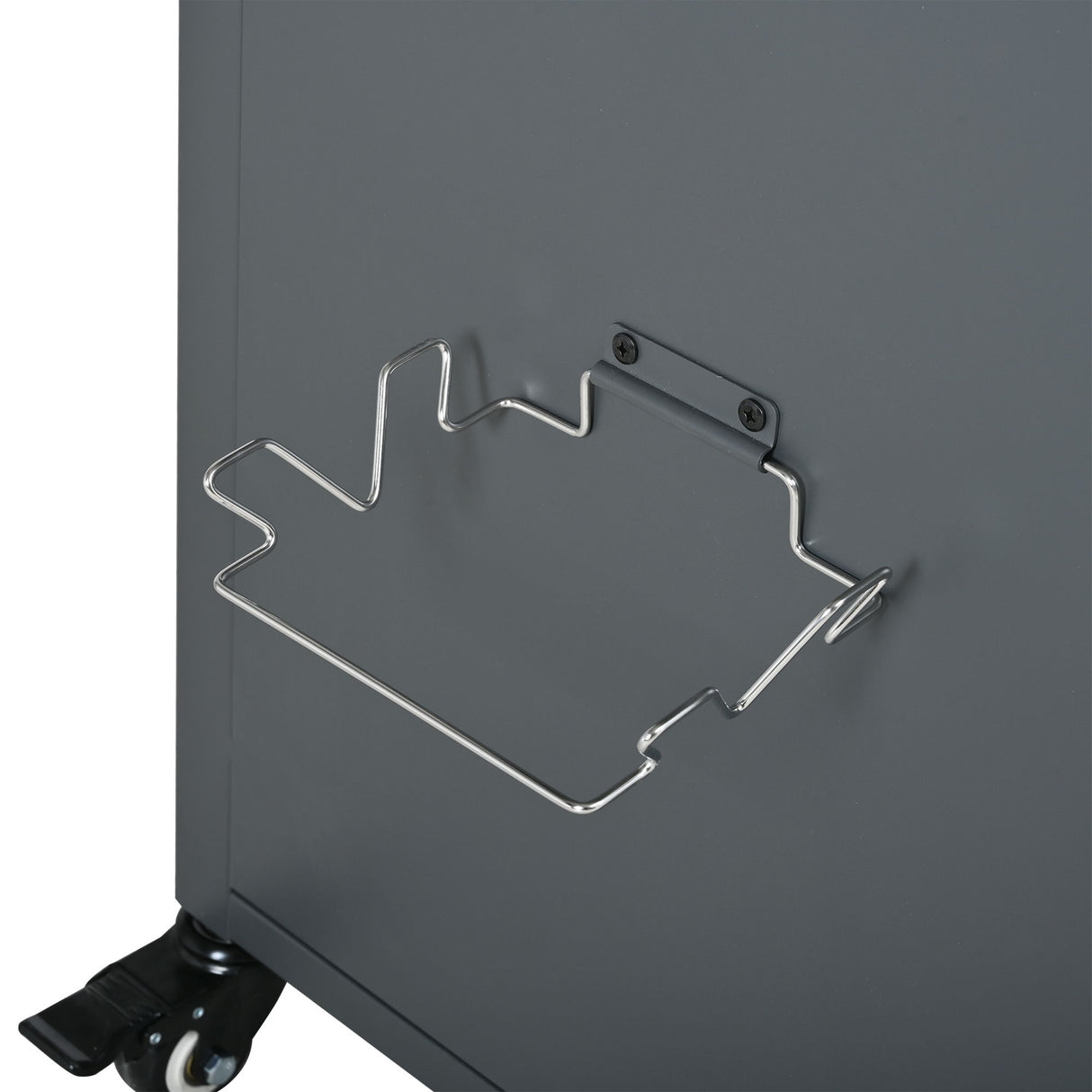 Foldable Outdoor Prep Station BBQ Cart With Trash Rack