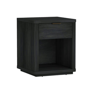 Evelyn - Nightstand With 1 Drawer And Open Shelf