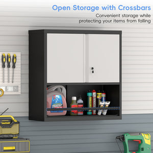 Metal Adjustable 2 Doors Storage Cabinet