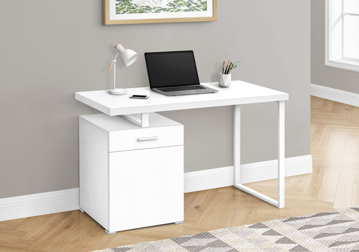 Computer Desk, Home Office, Laptop, Left, Right Set-Up, Storage Drawers, Work, Contemporary, Modern - Best Buy Furniture