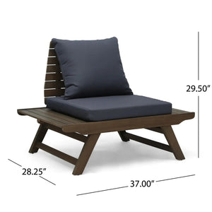 Sedona - Outdoor Club Chair With Slatted Design - Best Buy Furniture