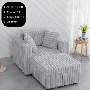 44.9" Soft Modular Sofa Single