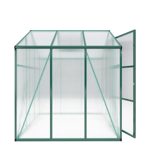Polycarbonate Walk-In house, Raised Base For Outdoor In All Season