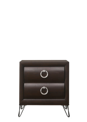 Tablita Dark Merlot Finish Nightstand