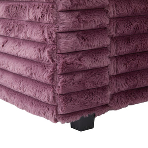 Oversized Double Chaise Lounge Sofa Bed With USB Ports And Cup Holders
