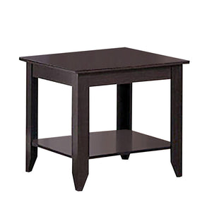 Ornette - 3 Piece Occasional Set With Square Design - Cappuccino