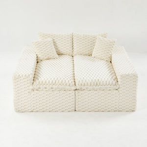 Multifunctional Sofa, Side-By-Side Or Facing Each Other