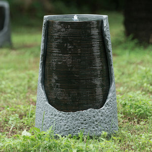 Indoor Outdoor Water Fountain Unique Broken Urn Fountain