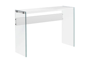 Accent Console Table For Entryway, Glossy Spacious Surface - Best Buy Furniture