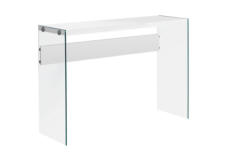 Accent Console Table For Entryway, Glossy Spacious Surface - Best Buy Furniture