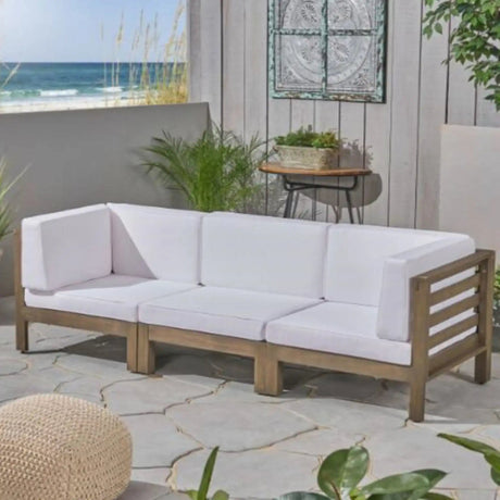 Oana - 3 Piece Sofa Set With Water Resistant Cushions - Best Buy Furniture