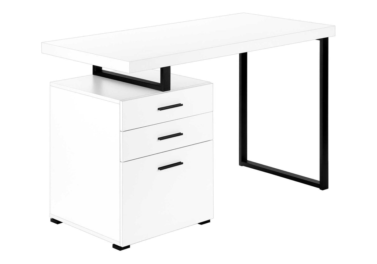 Computer Desk For Home Office, Left, Right Set - Up, Ample Storage Drawers - Best Buy Furniture