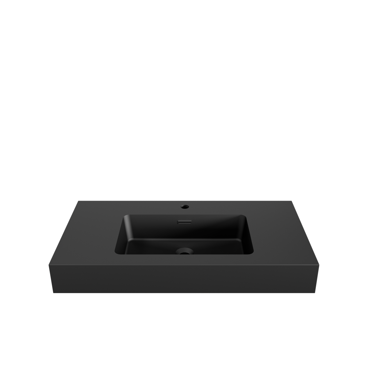 BB02-36-109 Integrated Engineered Solid Surface Basin Matte