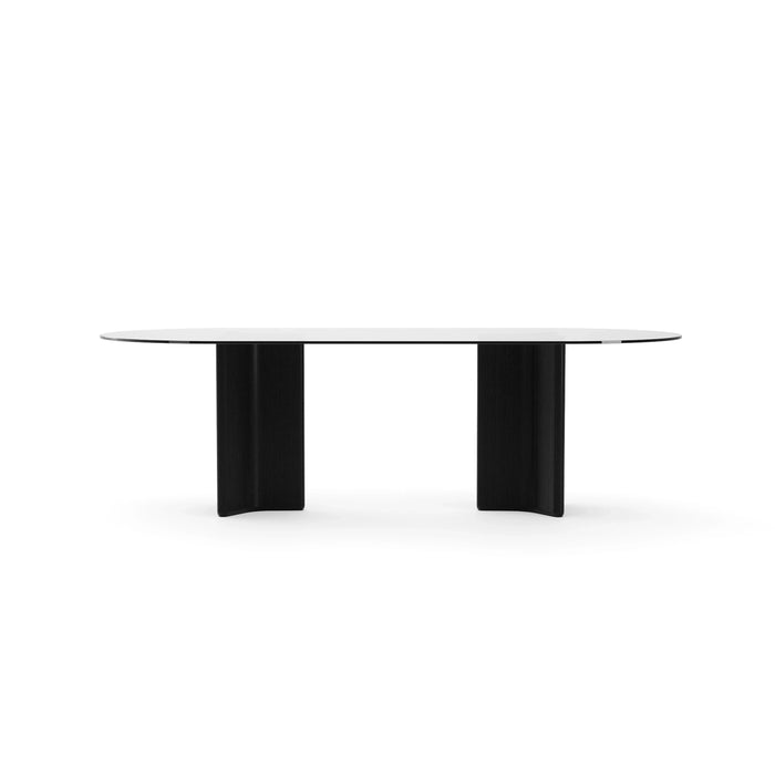 Viola Dining Table Smoked Glass