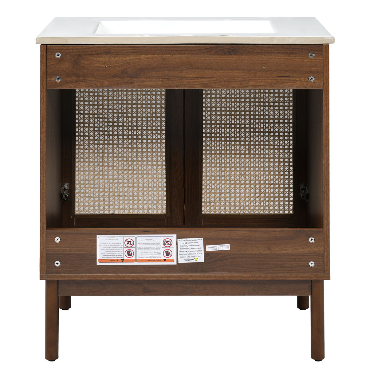 Bathroom Vanity Cabinet With Doors, Soft Close Design
