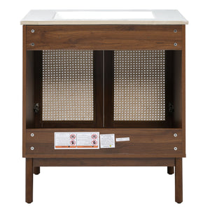 Bathroom Vanity Cabinet With Doors, Soft Close Design