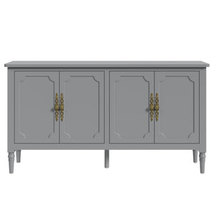 Mid Century Wood Buffet Sideboard for Living Room