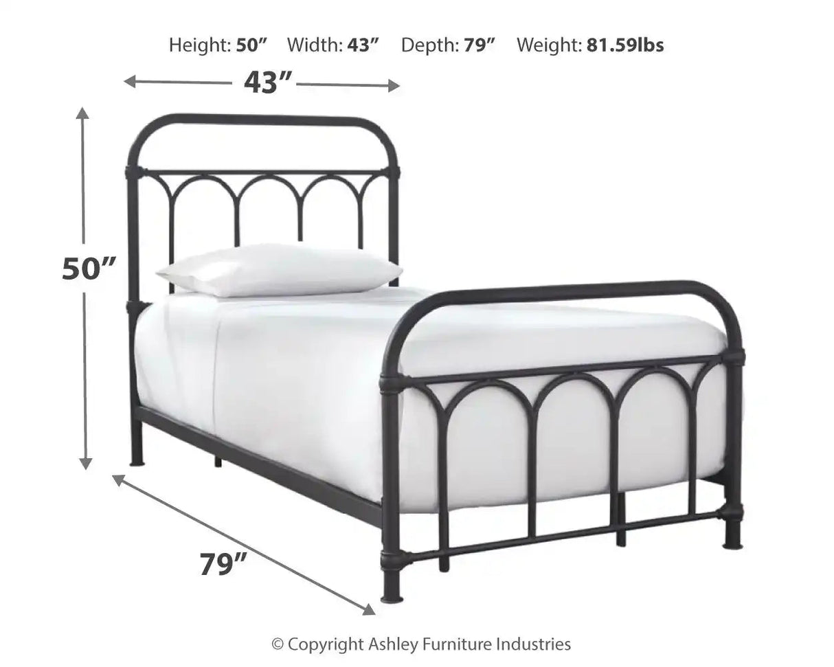 Nashburg - Arch Bed - Best Buy Furniture
