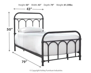 Nashburg - Arch Bed - Best Buy Furniture