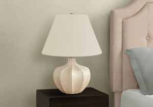 Resin Transitional Lighting, Table Lamp - Cream - Best Buy Furniture