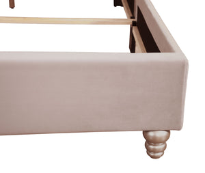 Upholstered Bed Transitional