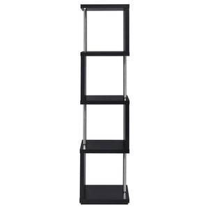 4 Tier Bookcase With Accents