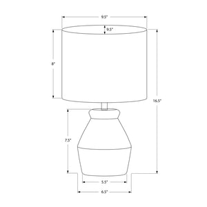 Lighting, Table Lamp Modern - Cream