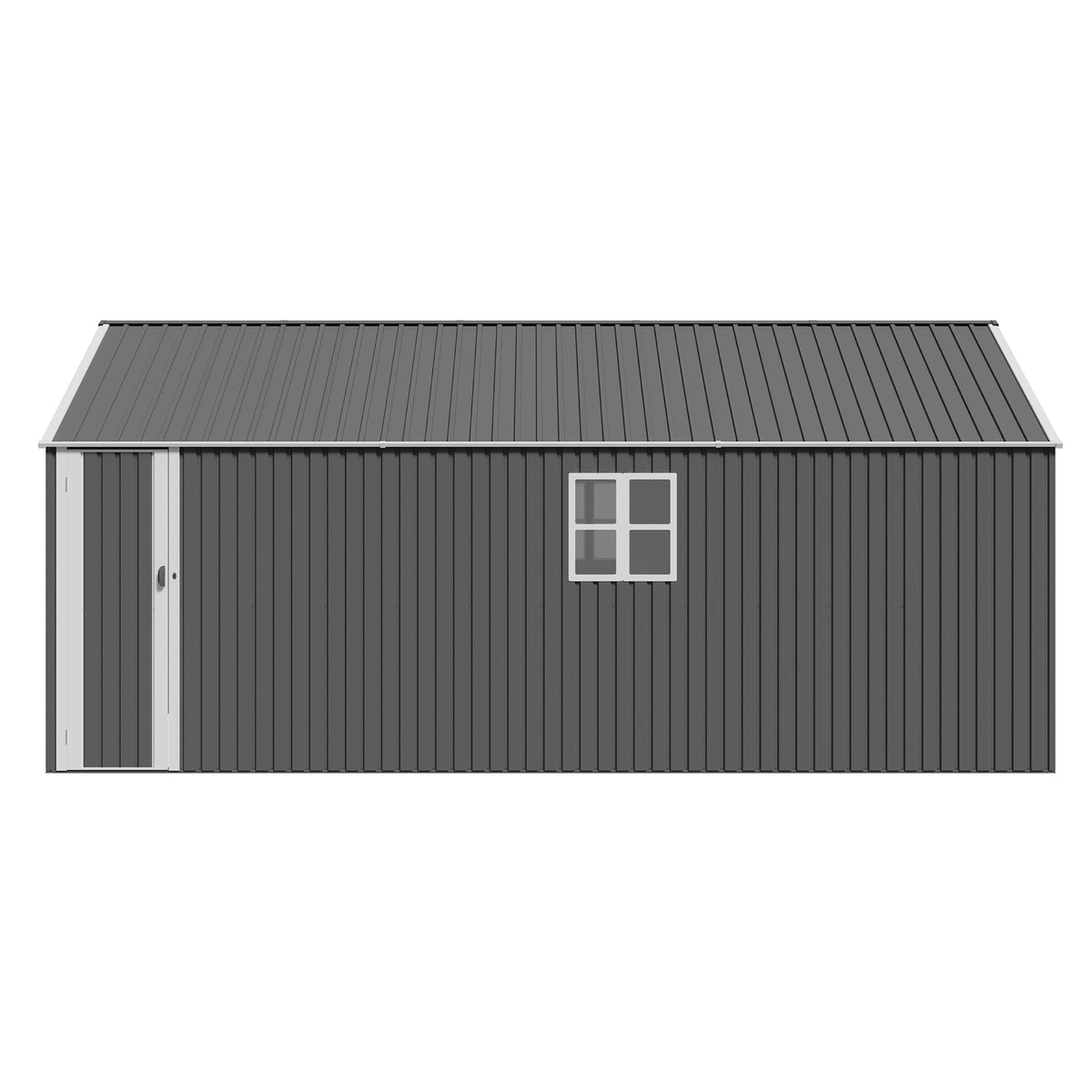 12x20 FT Heavy Duty Metal Garage Shed