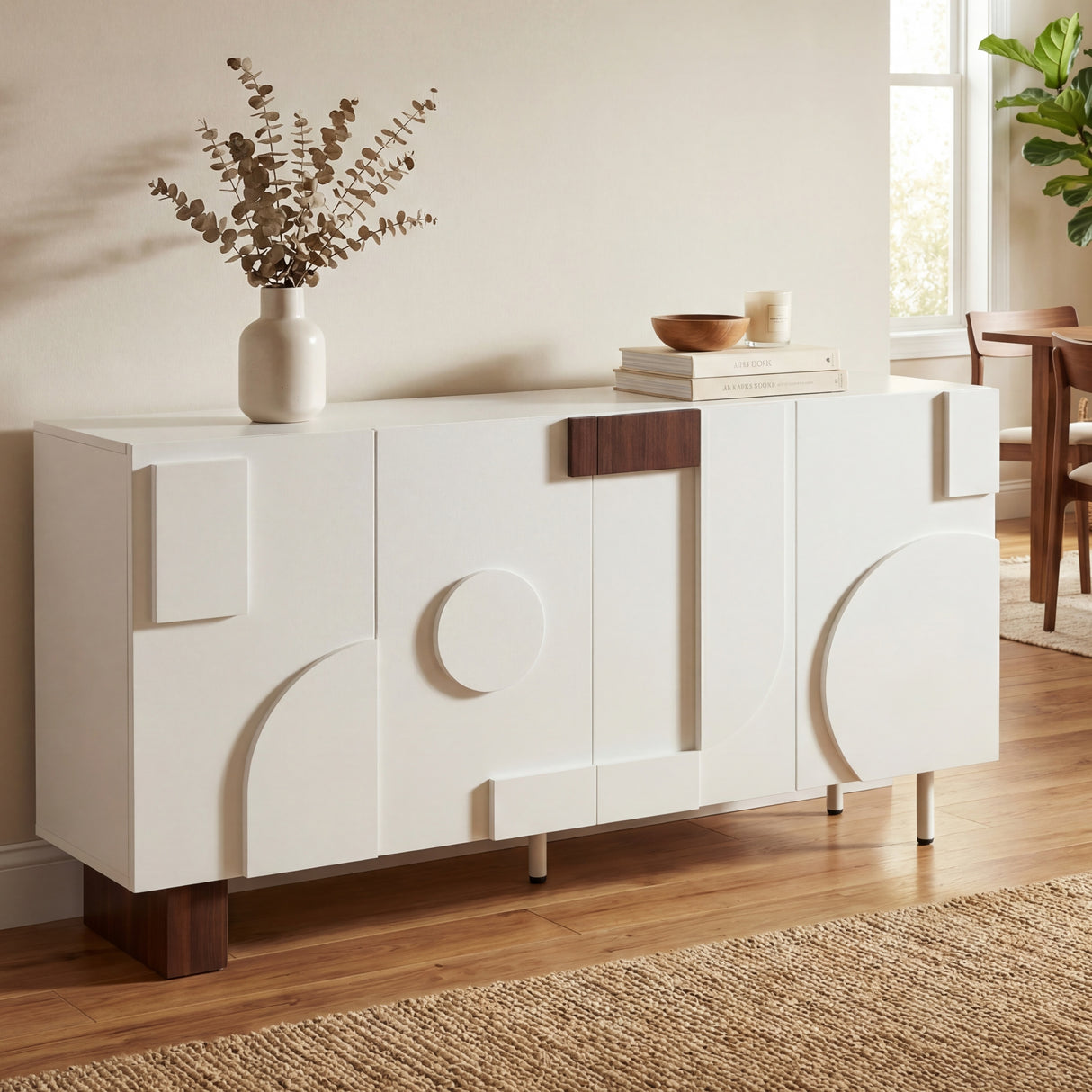 Modern White Sideboard