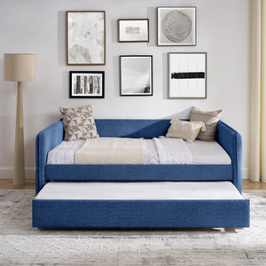Upholstered Daybed With Pop Up Trundle