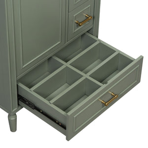 Traditional Bathroom Vanity Set With Soft Close Doors