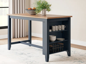 Gesthaven - Rectangular Dining Room Counter Table - Best Buy Furniture