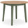 Gesthaven - Round Dining Room Drop Leaf Table - Best Buy Furniture
